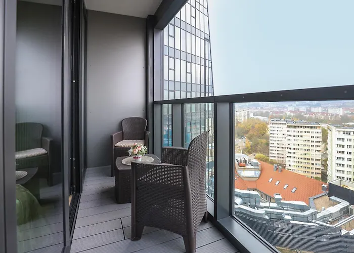 Diamond Class Hanza Tower Lägenhet Szczecin