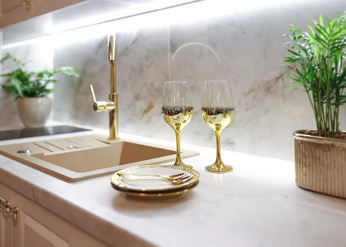 Diamond Class Hanza Tower Lägenhet *